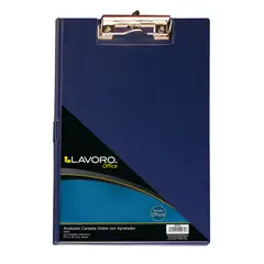 LAVORO - Anotador Doble PVC Oficio Azul