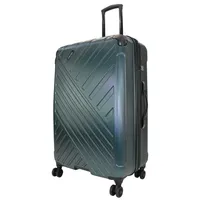 Maleta Rígida New Toledo L Con Expandible Y Tsa Verde