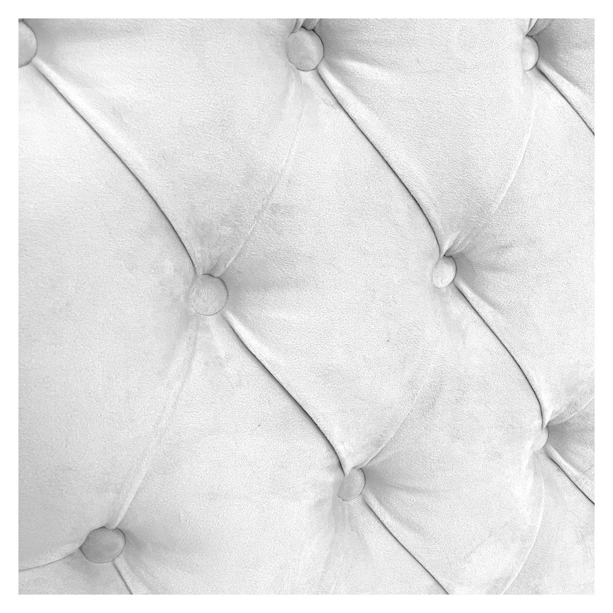 WALTHER - Respaldo Greco king gris perla