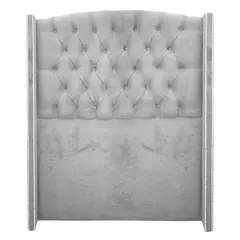 WALTHER - Respaldo Greco 1,5 plazas gris perla