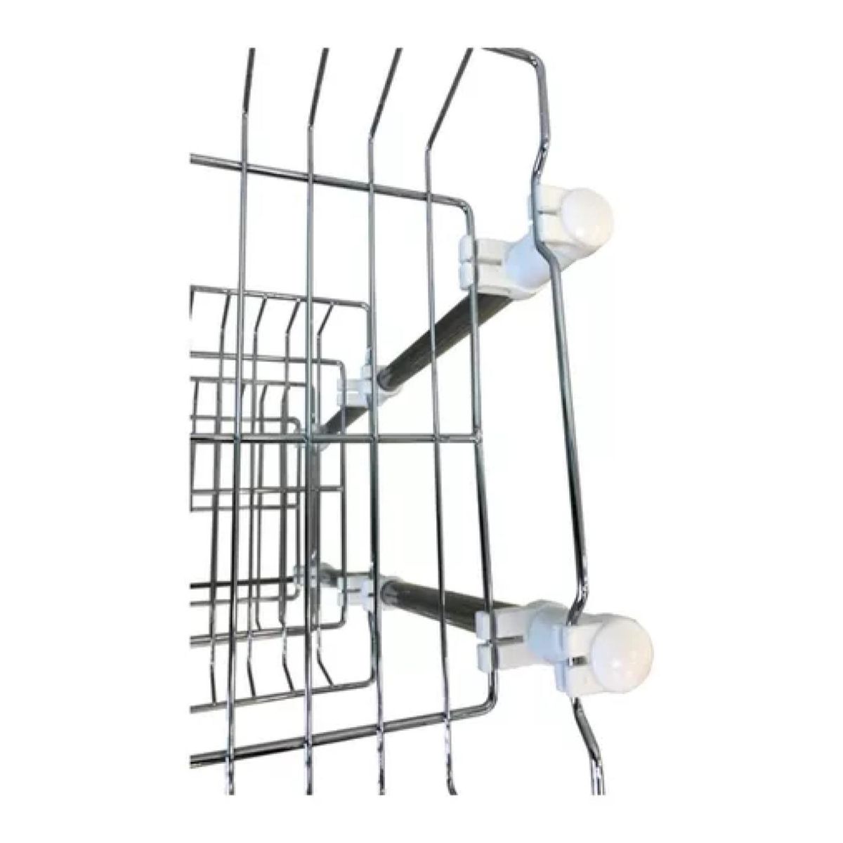 GENERICO - Estante Organizador 3 Niveles 48x26x54cm Metal