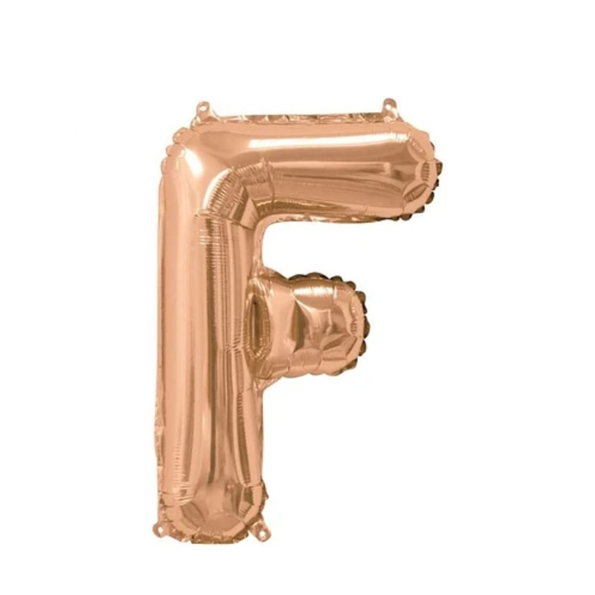 GENERICO - Globo Metalizado Letra "F" Oro Rosado 40 Pulgadas