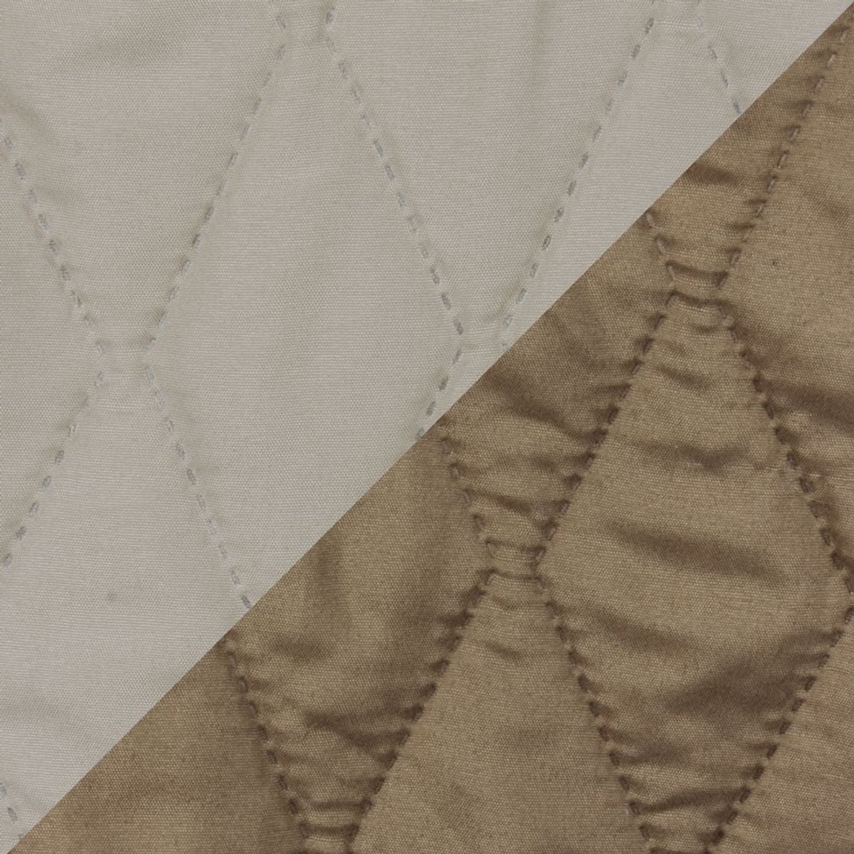 MASEL - Quilt Bicolor Masel King Cafe-Beige 250x260