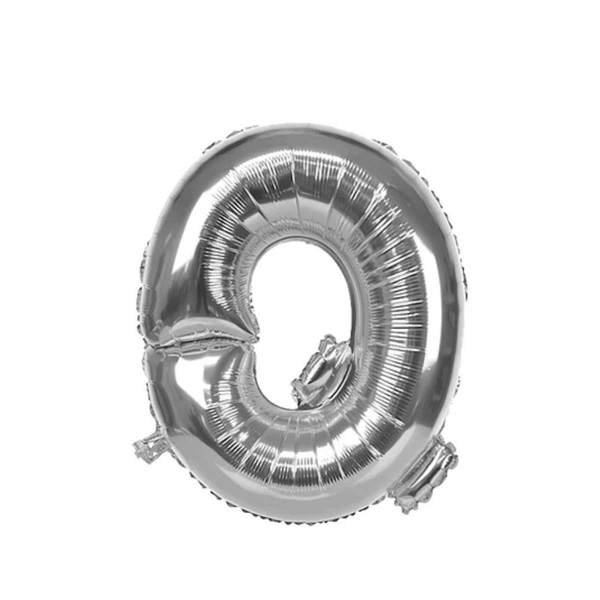 GENERICO - Globo Metalizado Letra "Q" Plateado 40 Pulgadas