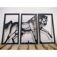 Cuadro De Caballo Galopando De Mdf