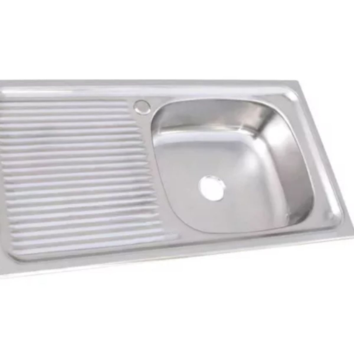 ESHOPANGIE - Lavaplatos Acero Inoxidable 102 X 50cms Secado Izquierdo