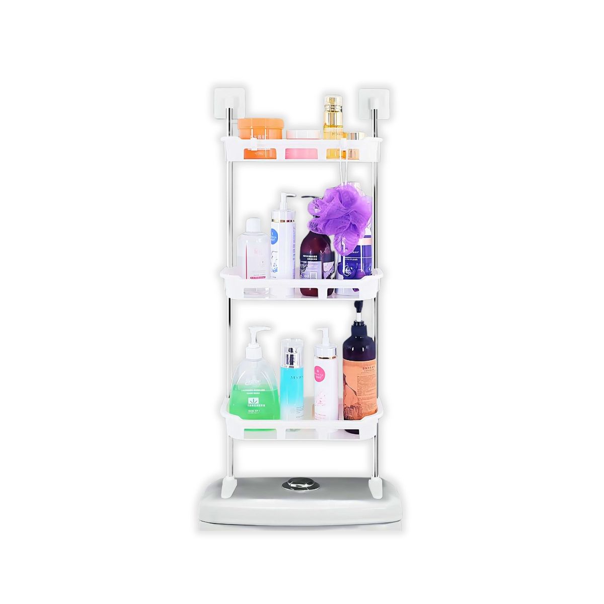 GENERICO - Organizador Para Baño Inodoro 3 Niveles Ordenador Estante