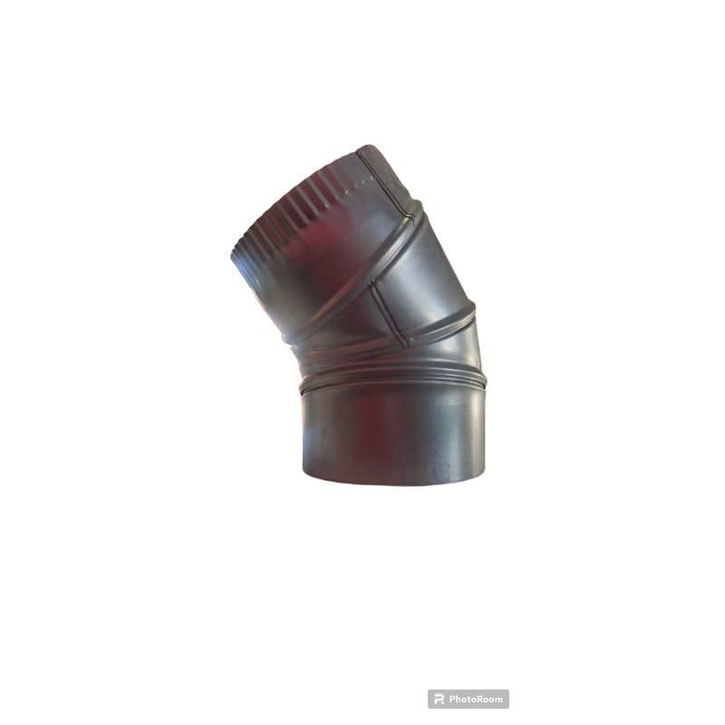 GENERICO - CODO DE VENTILACION DE 5 PULGADAS