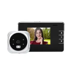 CRUSEC - Timbre Cámara De Video Y Fotografía Lcd 720p