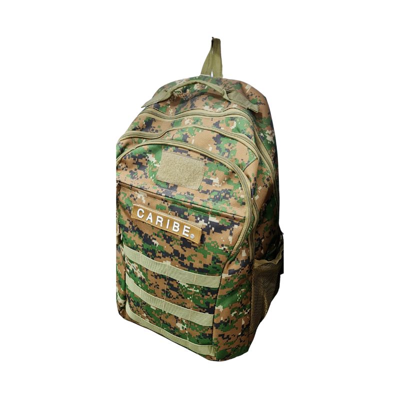 GENERICO - Mochila Verde Militar Diseño De Camuflaje Multiuso
