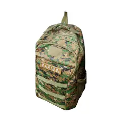 GENERICO - Mochila Verde Militar Diseño De Camuflaje Multiuso