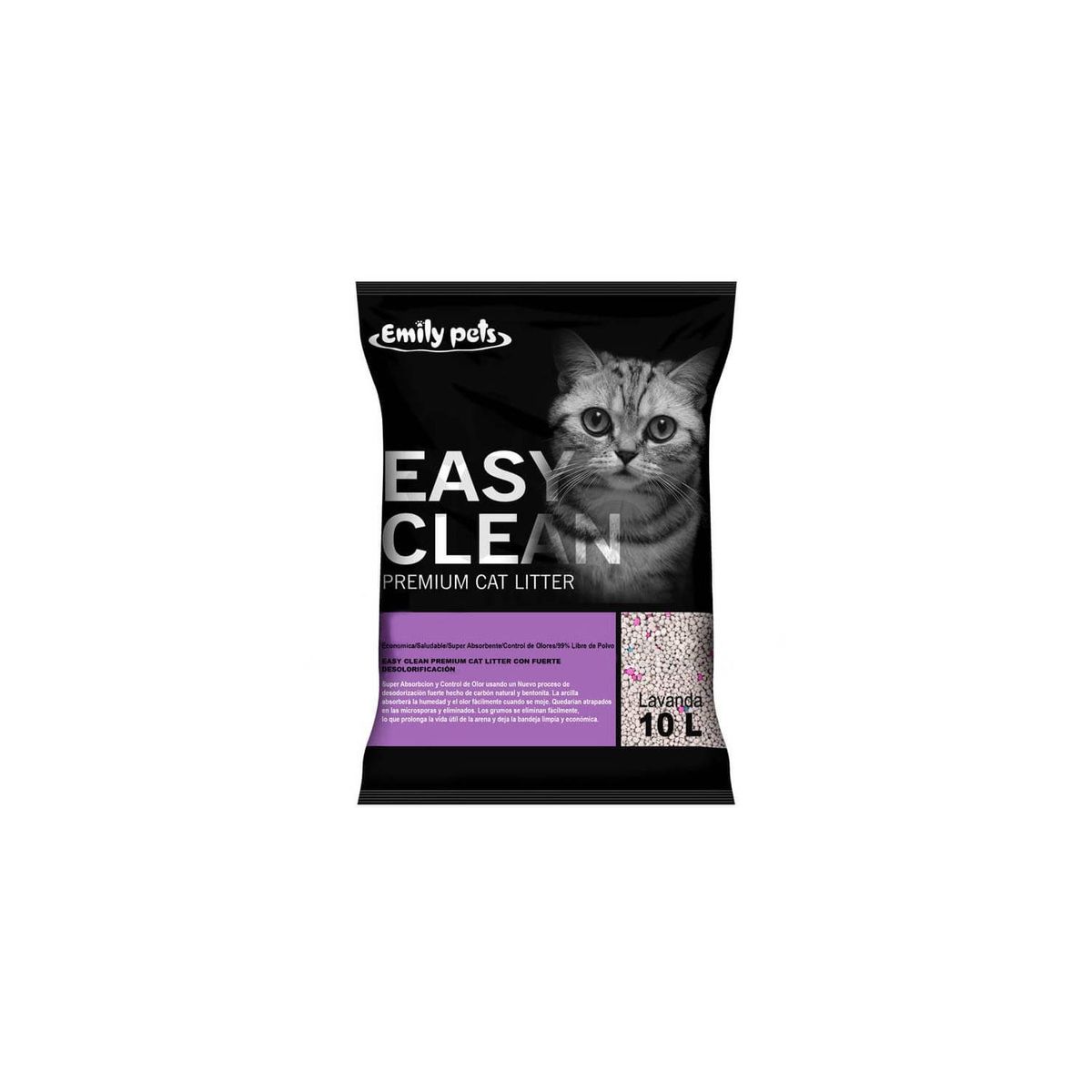 GENERICO - Easy clean Arena Para Gatos Aglutinante Con Aroma 8kg.