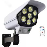 Camara foco de led solar con sensor de movimiento