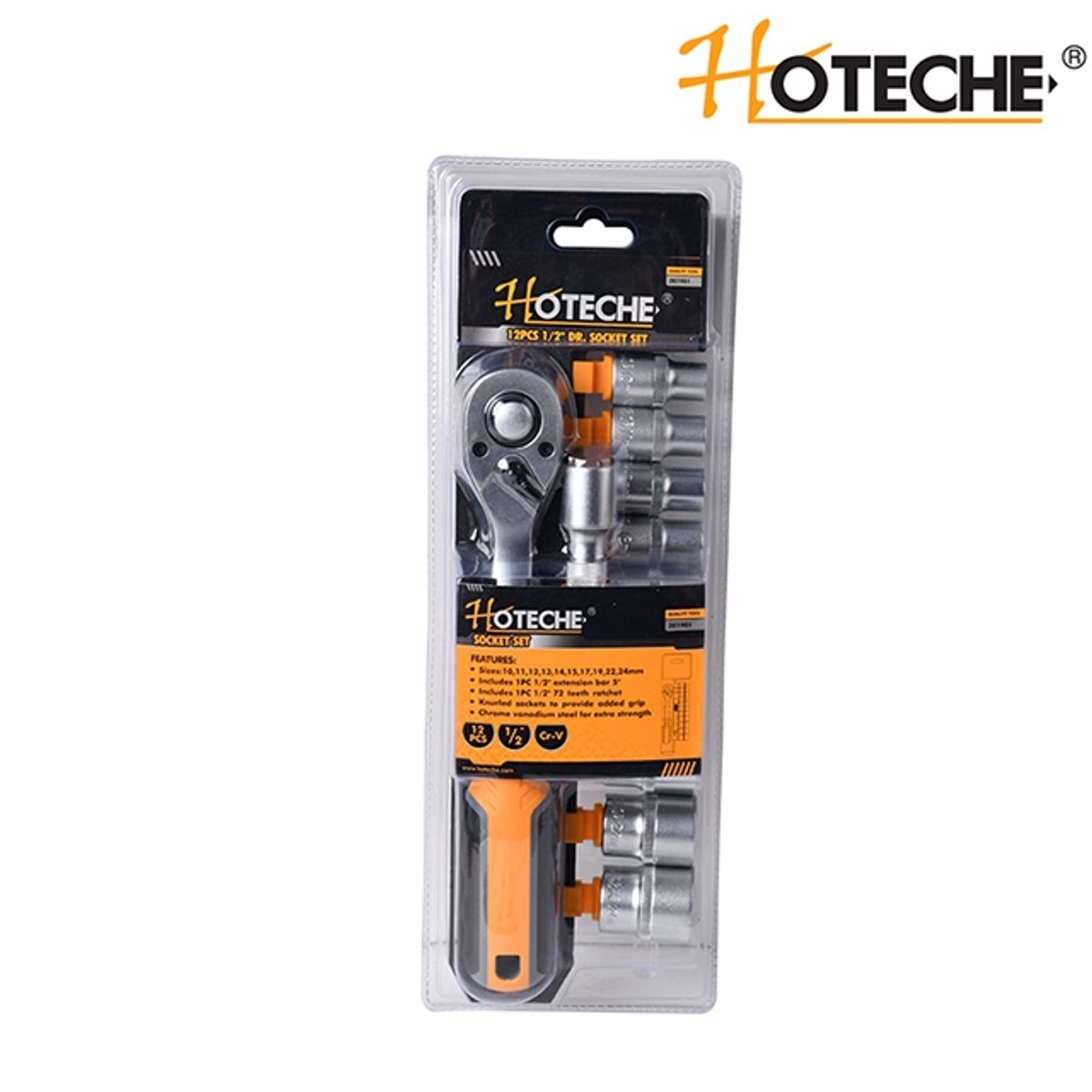 HOTECHE - Juego Dados 1/2 Chicharra Cuadrante 12 piezas Hoteche