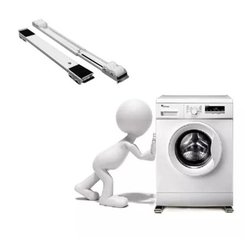 GENERICO - Base con Ruedas Para Refrigerador Cocina Lavadora 300kg SG105126