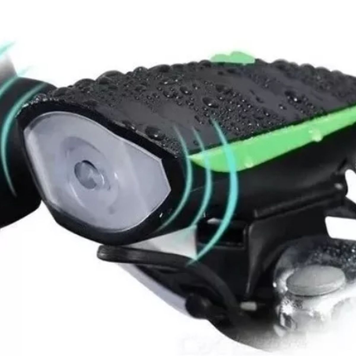 GENERICO - Luz 250 Lúmens Real + Bocina 140db Usb Recargable Bicicleta