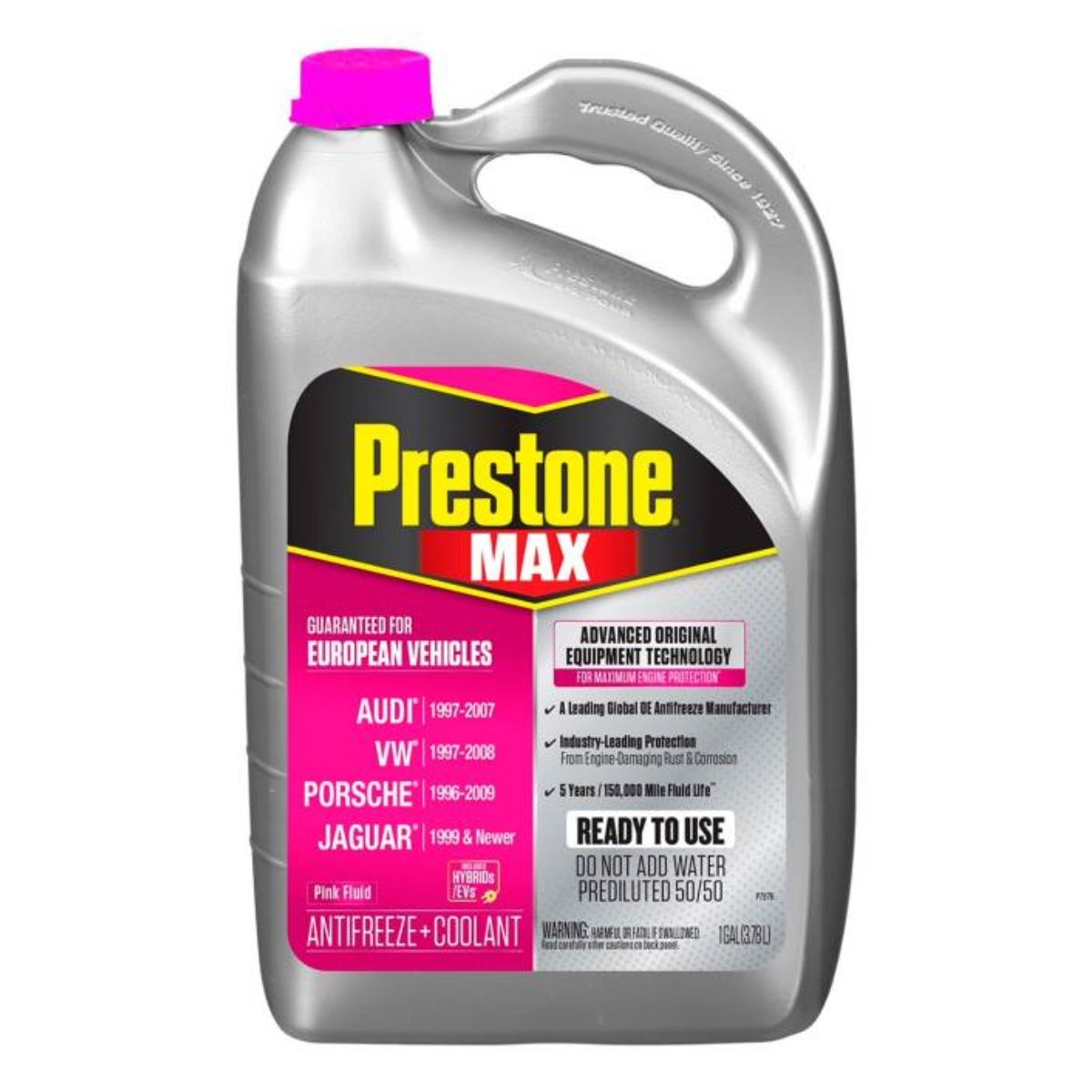 PRESTONE - Refrigerante Y Anticongelante 50/50 Prestone Rosado 1 Gal