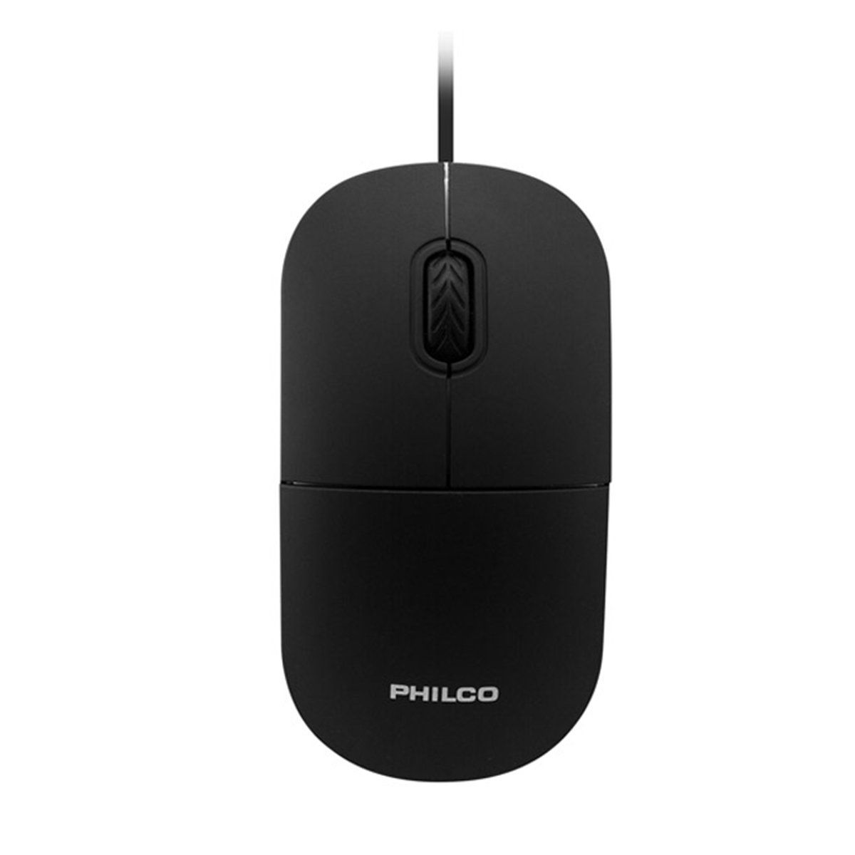 PHILCO - Mouse Óptico Philco Alámbrico Usb-122un Negro