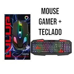GENERICO - COMBO TECLADO MARVO K602 MOUSE VERTEX 6D