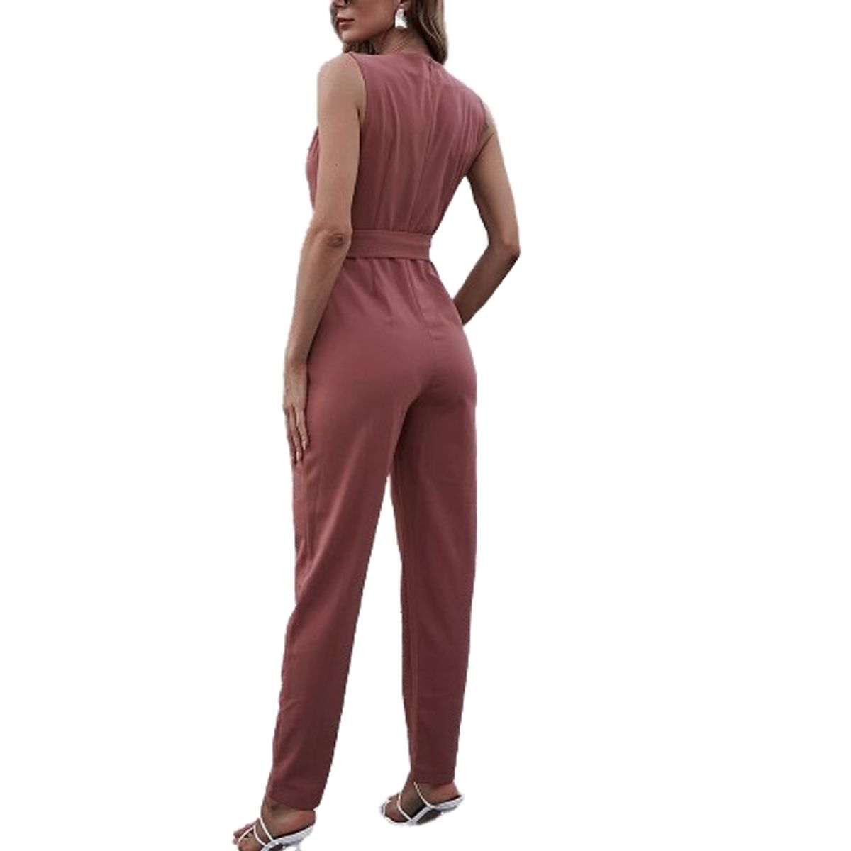 SEISCERONUEVE - Mono elegante sin mangas para mujer