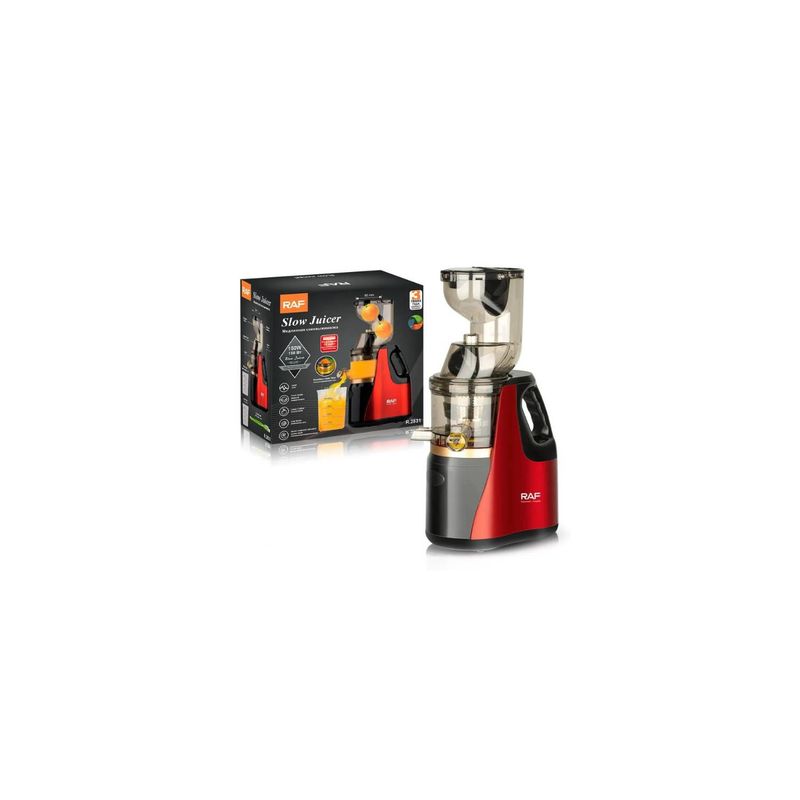 GENERICO - Extractor Exprimidor Eléctrico Doble Saca Jugo de Naranja y Frutas