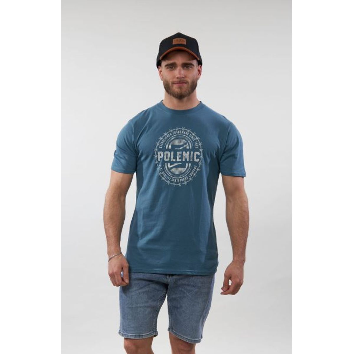 POLEMIC - Polera FIT Hombre Skater Tailored - Polemic
