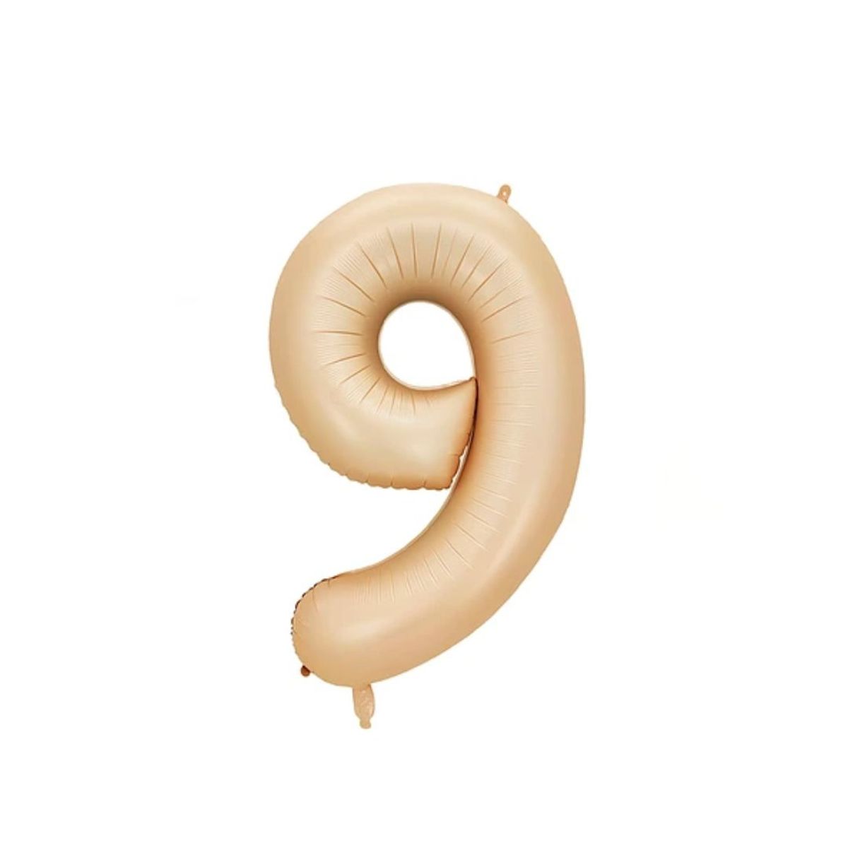 GENERICO - Globo Metalizado Numero "9" Oro Rosa 32 pulgadas