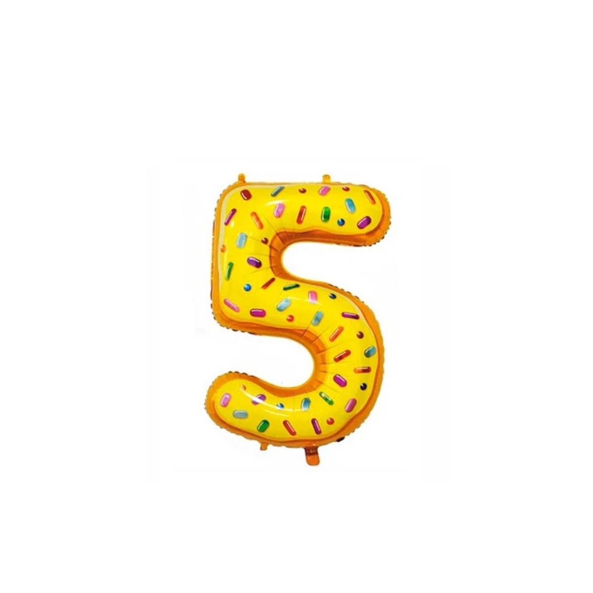 GENERICO - Globo Metalizado Numero "5" Dulces 34 pulgadas