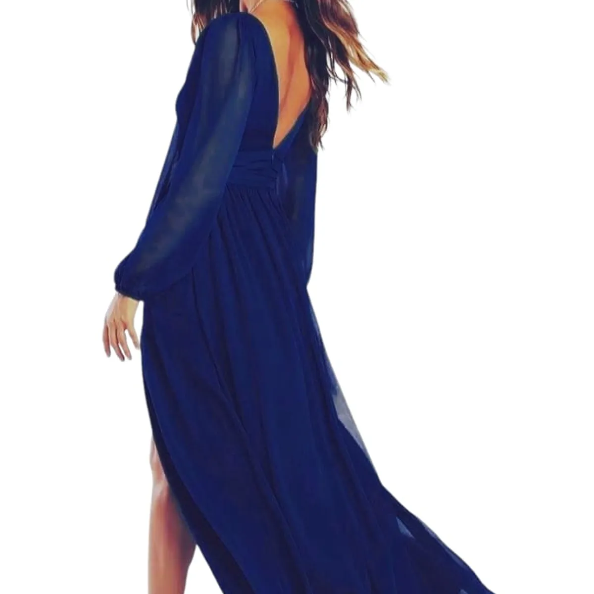 LUNA - Vestido De Gala Fiesta Cocteles Noche Mujer Modelo 2353