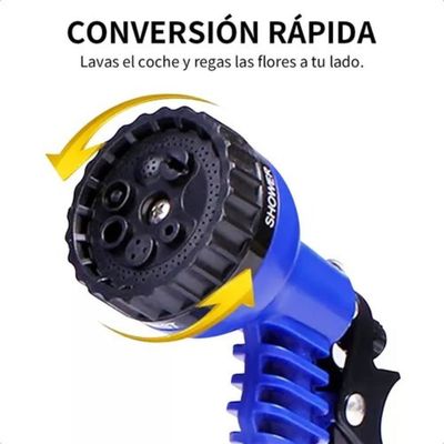 Imagen 2 del producto Manguera Retráctil Ampliable 60 Mts Extensible Jardin Hogar