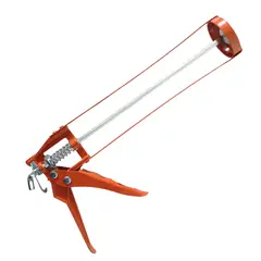 GENERICO - Pistola Calafatera 9 Tipo Esqueleto Para Silicona