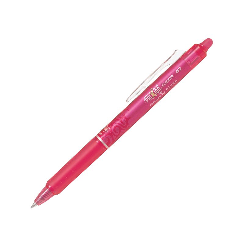 PILOT - Lapiz Gel Pilot Frixion Clicker 07 Borrable Rosado