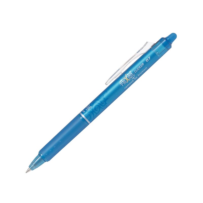 PILOT - Lapiz Gel Pilot Frixion Clicker 07 Borrable Turquesa