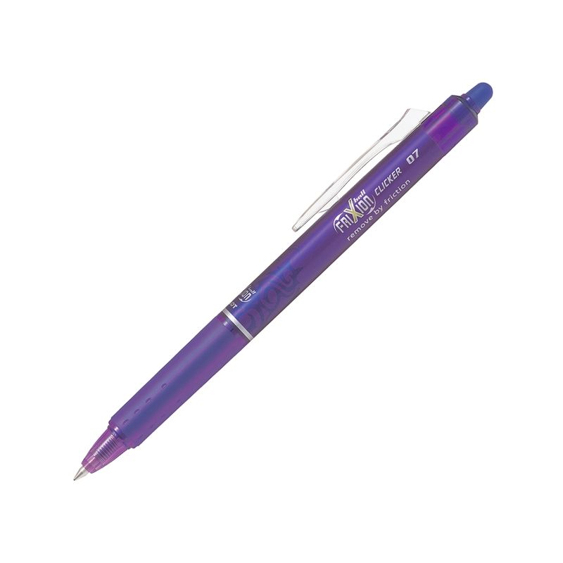 PILOT - Lapiz Gel Pilot Frixion Clicker 07 Borrable Violeta