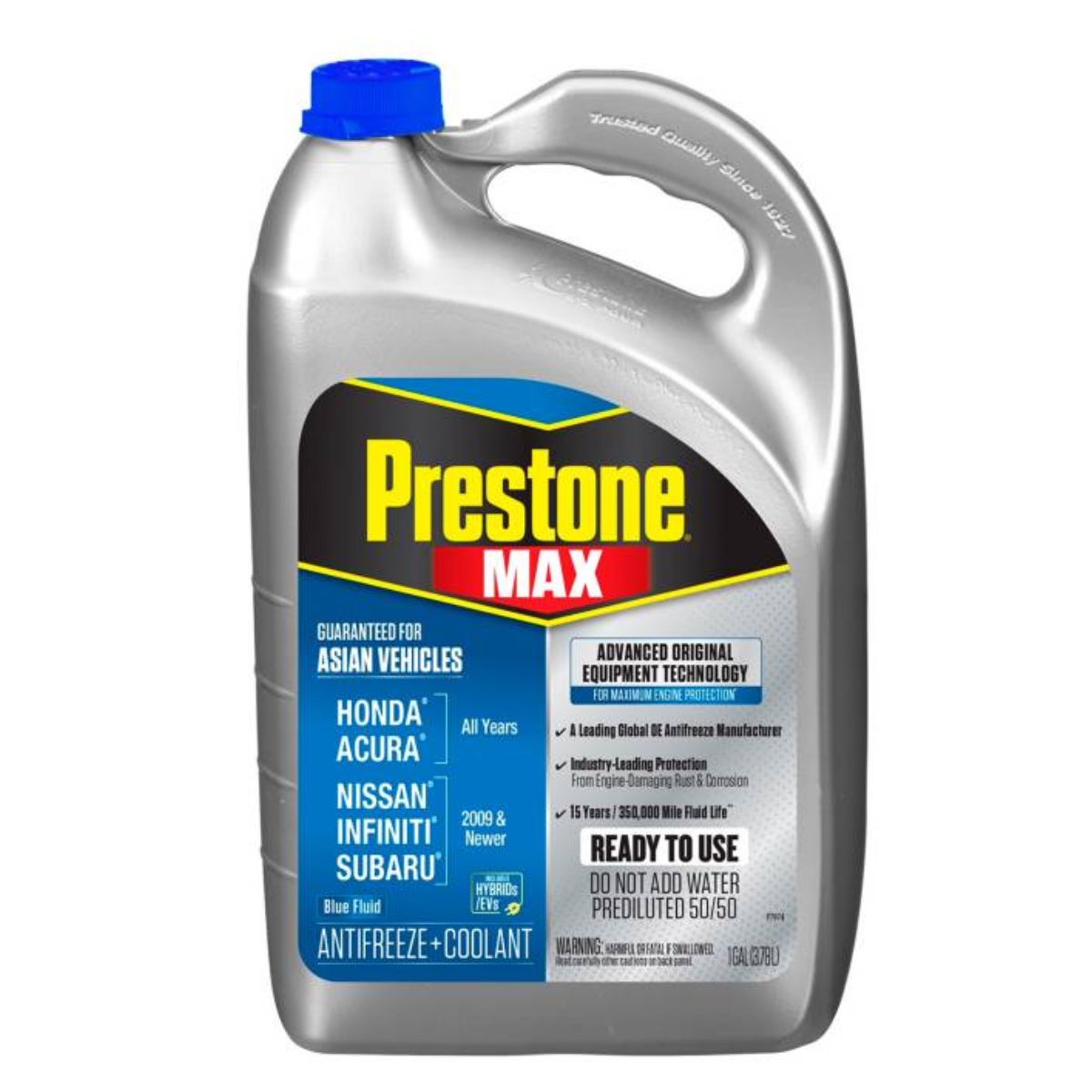 PRESTONE - Refrigerante Y Anticongelante 50/50 Prestone Azul 1 Gal