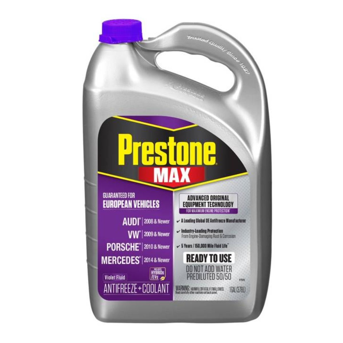PRESTONE - Refrigerante Y Anticongelante 50/50 Prestone Violeta 1 Gal