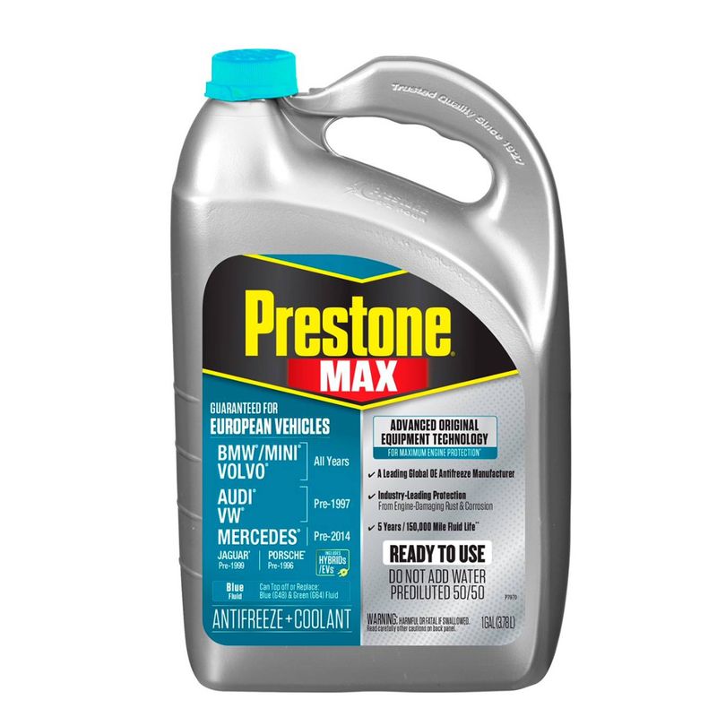 PRESTONE - Prestone Antifreeze coolant 5050 European Teal Turquesa