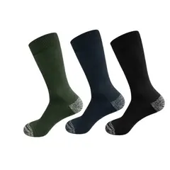 GENERICO - Calcetines De Hombre Para Diabetico Talon Jaspeado 12 Unidades