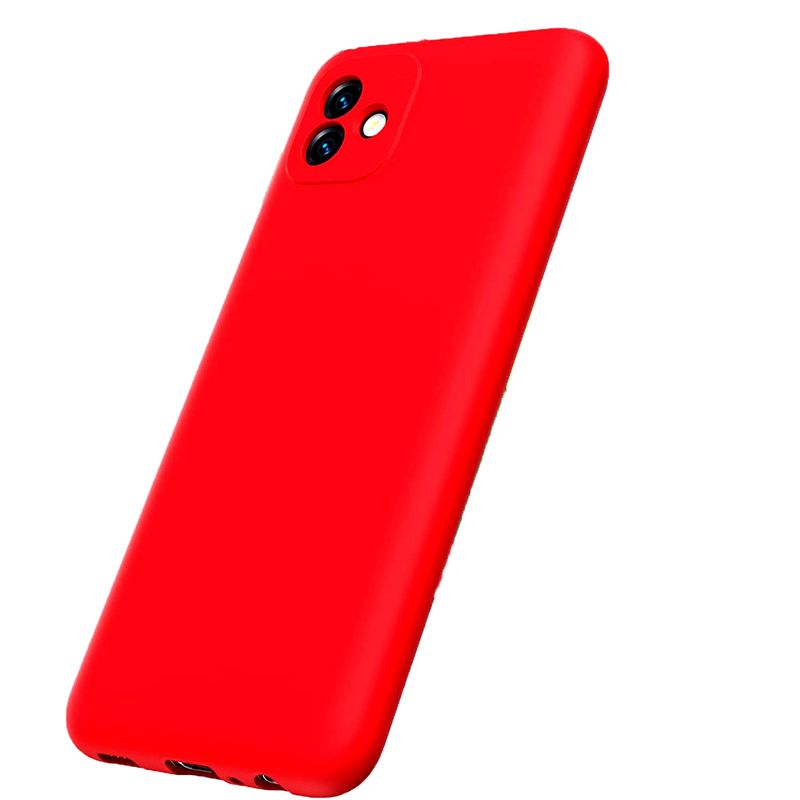 GENERICO - Carcasa Roja de Silicona Slim para Samsung A05