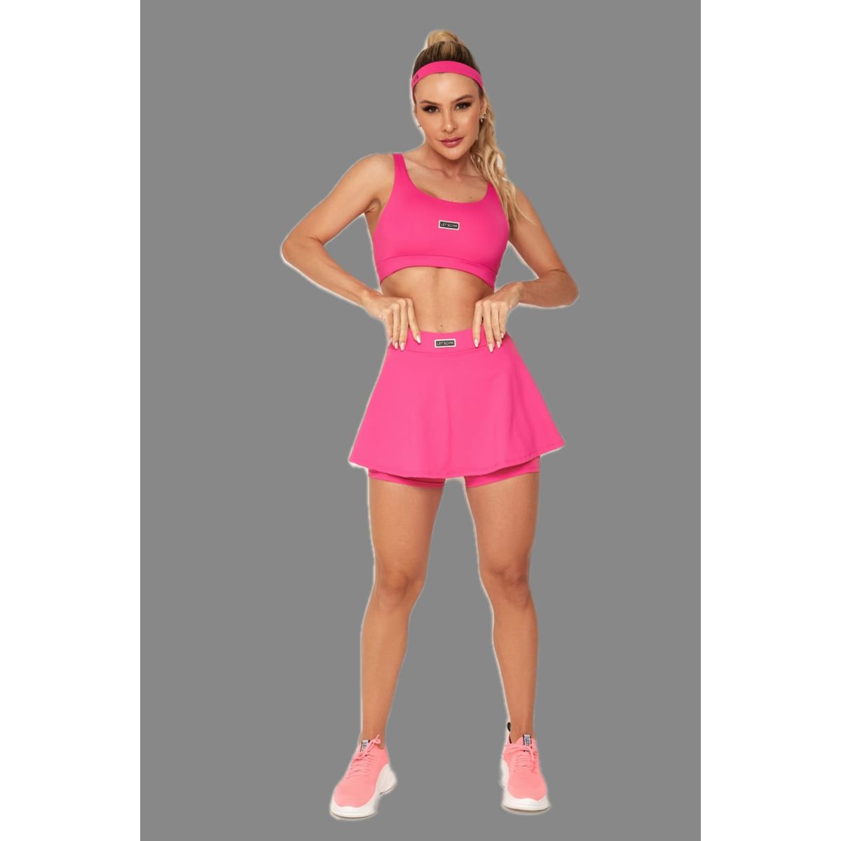 LETSGYM - CONJUNTO DEPORTIVO FALDA SHORT CLASSIC LETSGYM