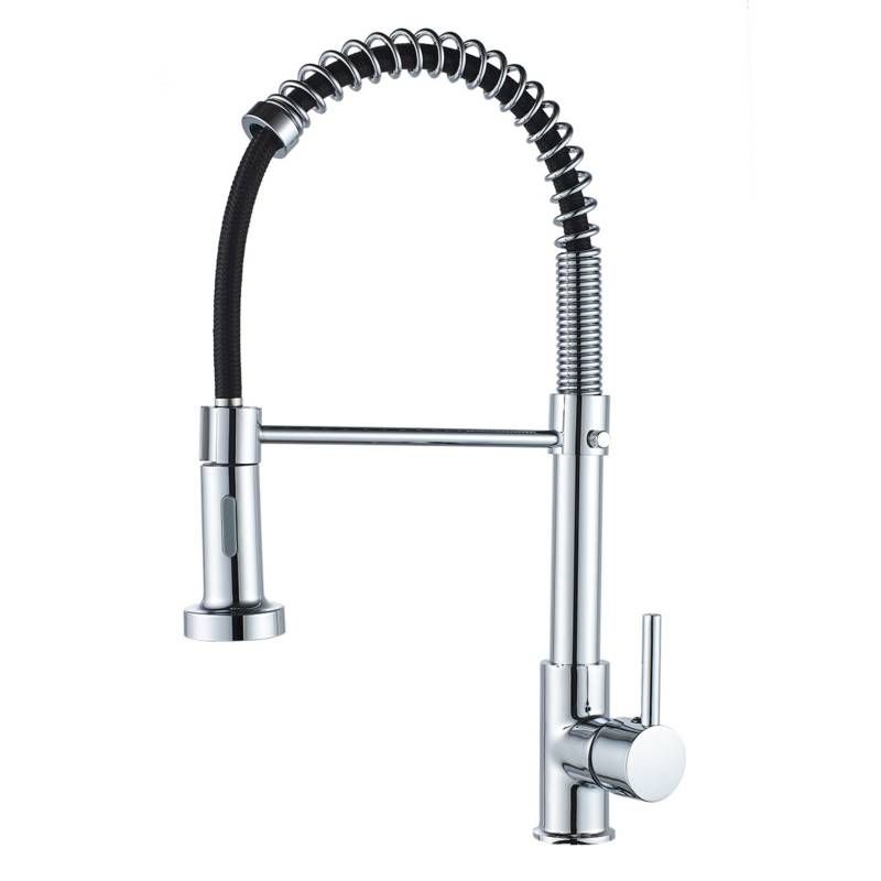 GENERICO - Grifo Llave Lavaplatos Monomando Cocina Extensible Triple