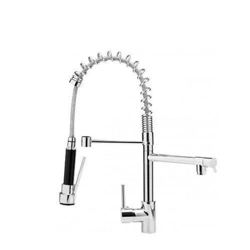 GENERICO - Llave Lavaplatos Monomando Cocina Extensible Triple
