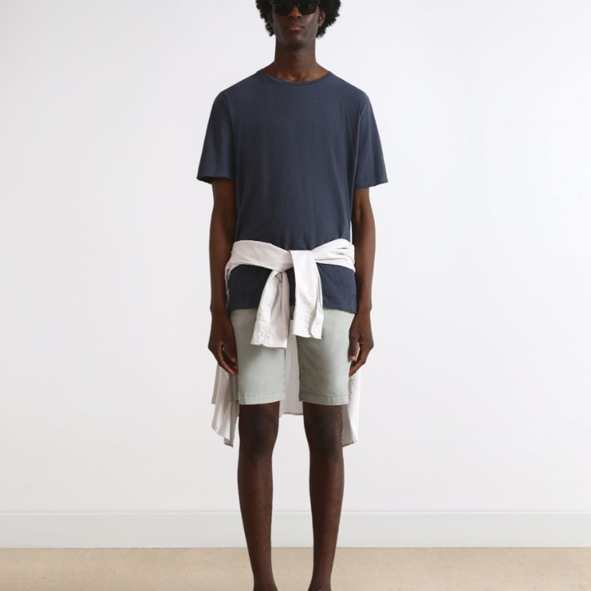 SCALPERS - Polera Ligera Roll Navy