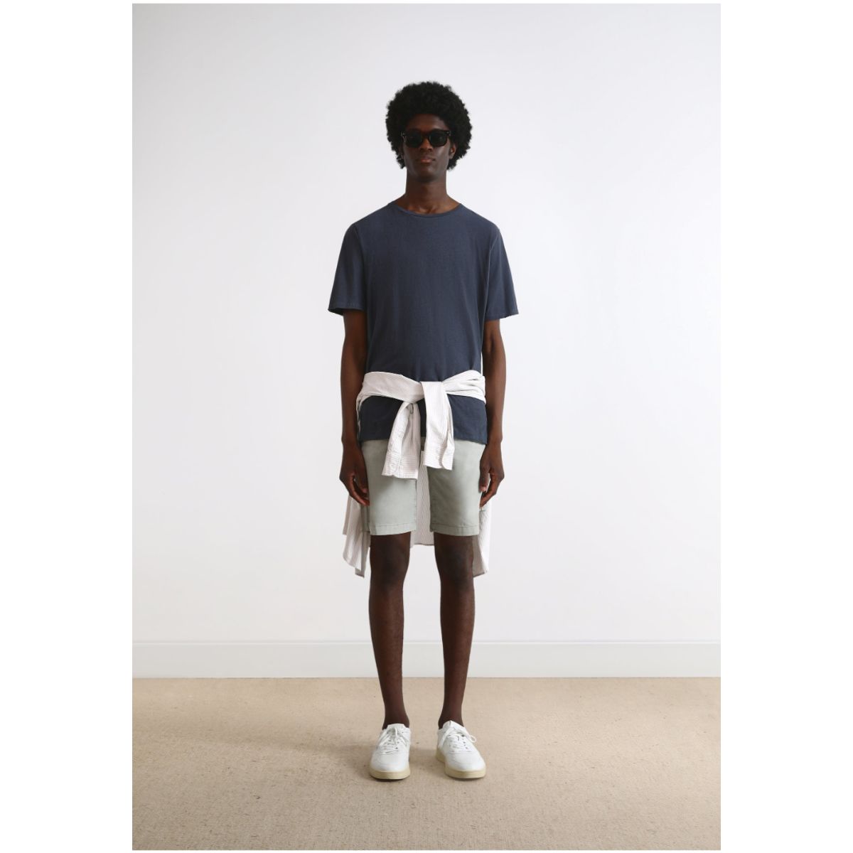 SCALPERS - Polera Ligera Roll Navy