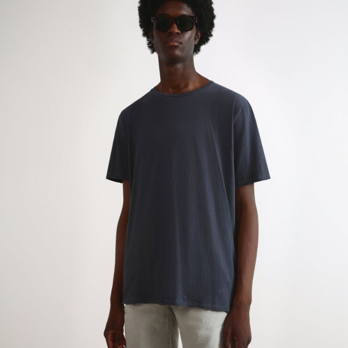 SCALPERS - Polera Ligera Roll Navy