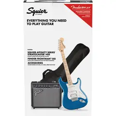 SQUIER - Pack Guitarra Eléctrica Stratocaster HSS Affinity