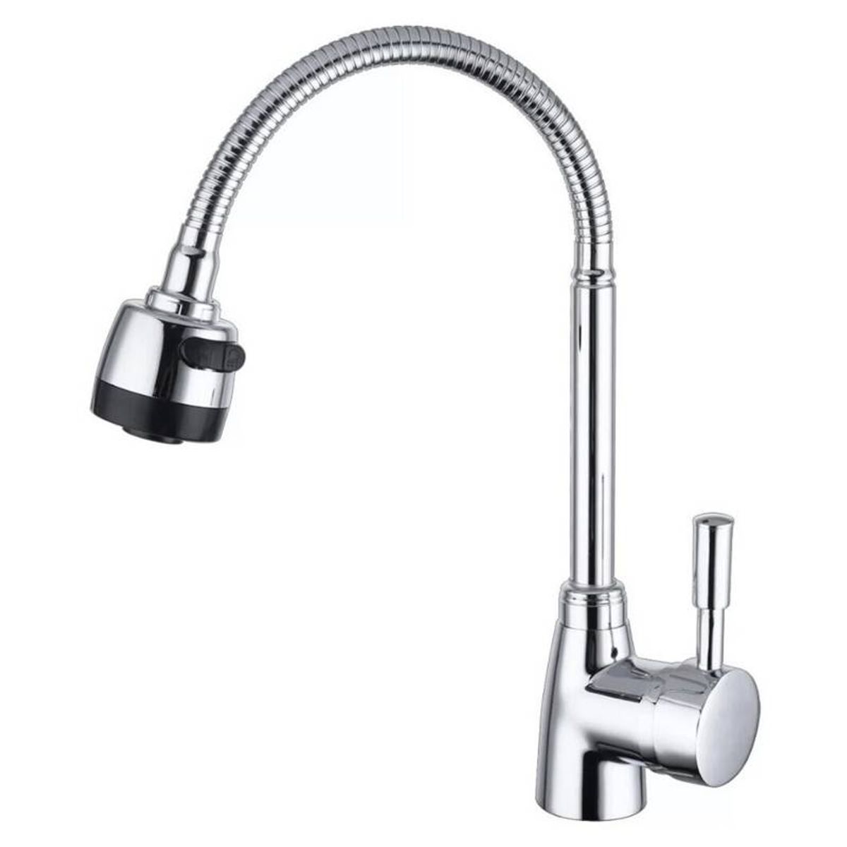 GENERICO - Llave  Lavaplatos Cuello Flexible Cocina