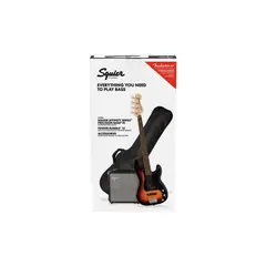 SQUIER - Pack Bajo Eléctrico Precision Bass PJ Affinity