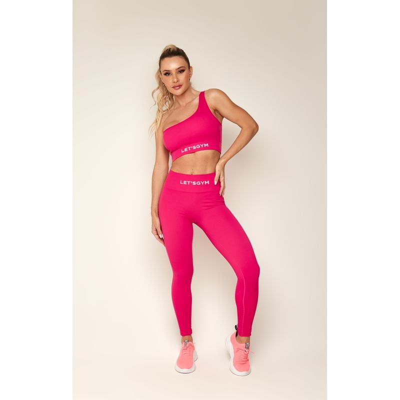 LETSGYM - CONJUNTO DEPORTIVO SEAMLESS ACANALADO LETSGYM