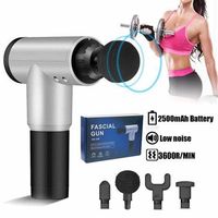 Masajeador Pistola Masaje Muscular 4 Accesorios/